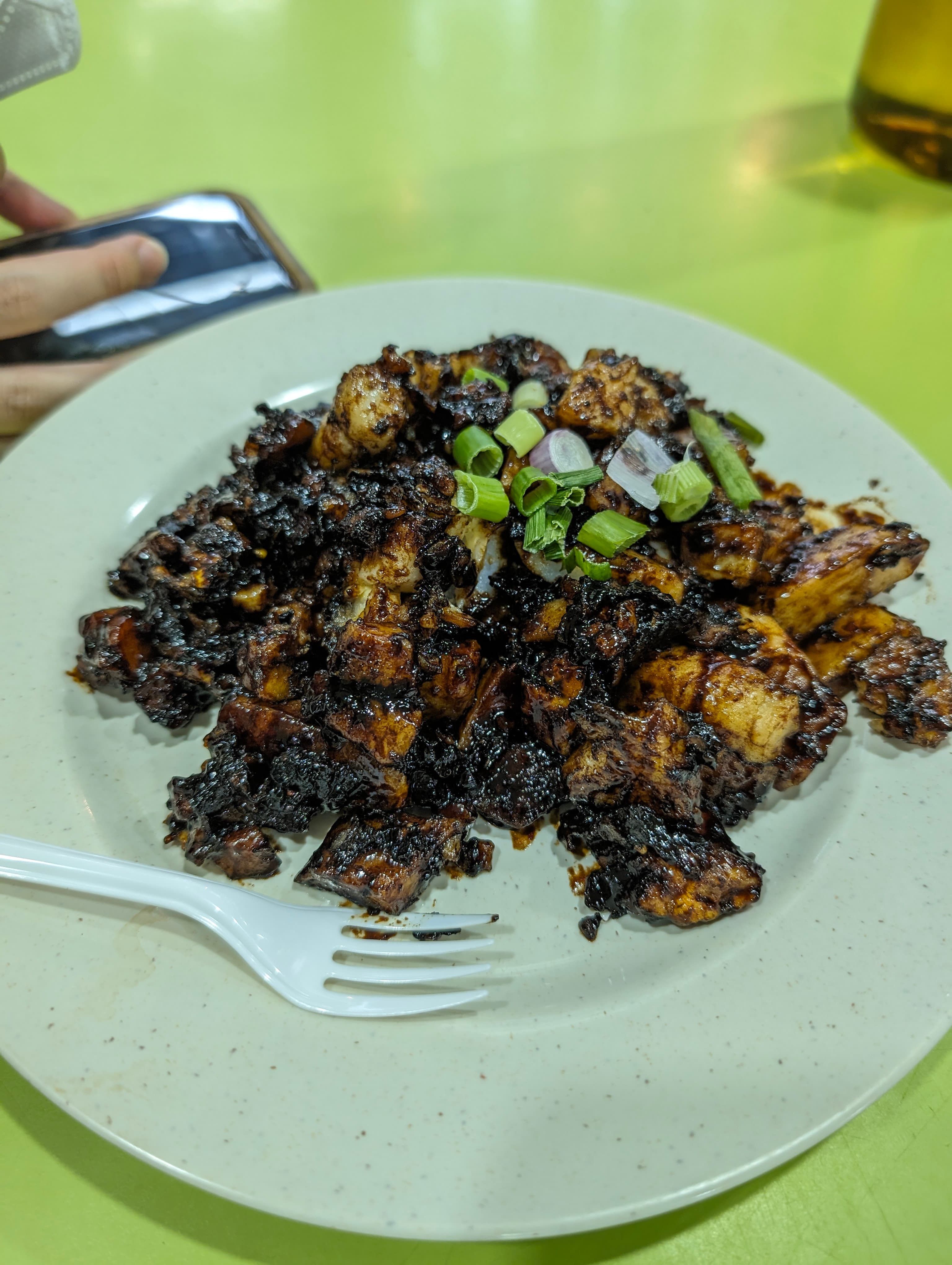 Cai Bao Fried Carrot Cake